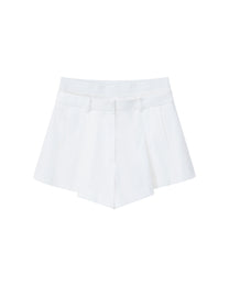 DUAL WAIST PLEATED SHORTS