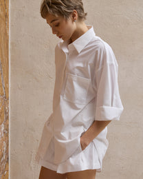 DUAL WAIST PLEATED SHORTS