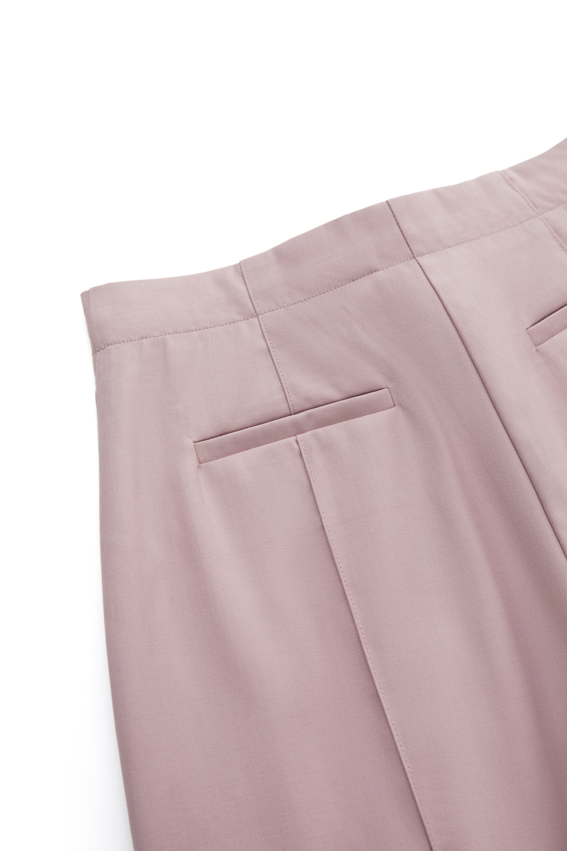 FOLD-OVER LACE PANTS