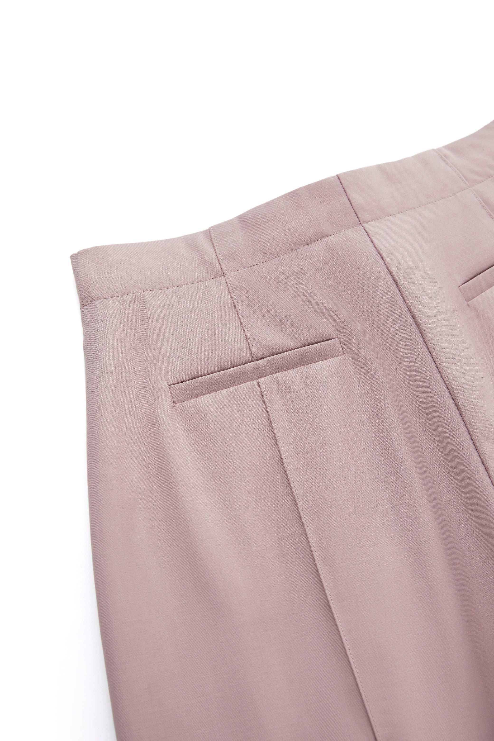 FOLD-OVER LACE PANTS