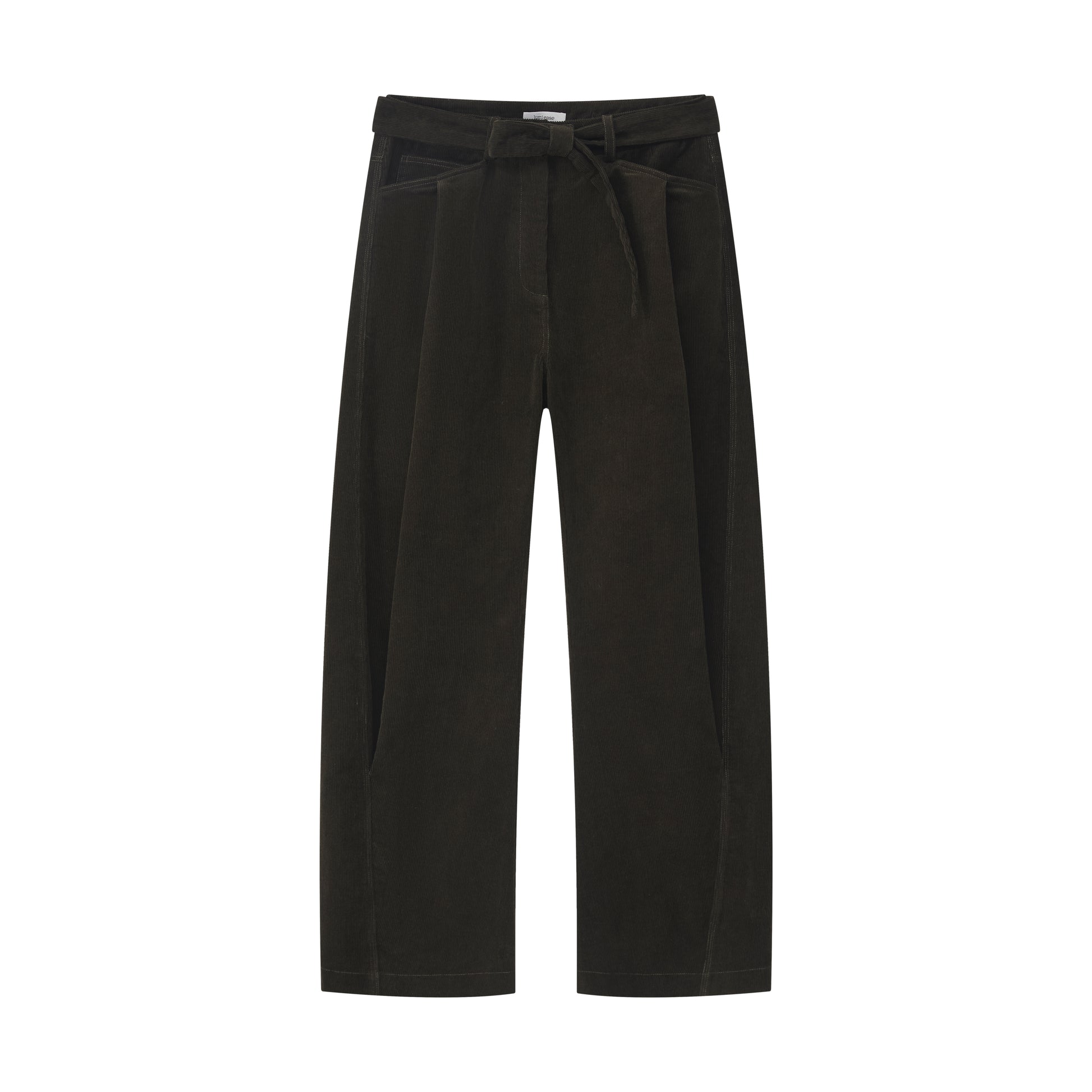 CORDUROY BELT TROUSERS