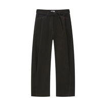 CORDUROY BELT TROUSERS