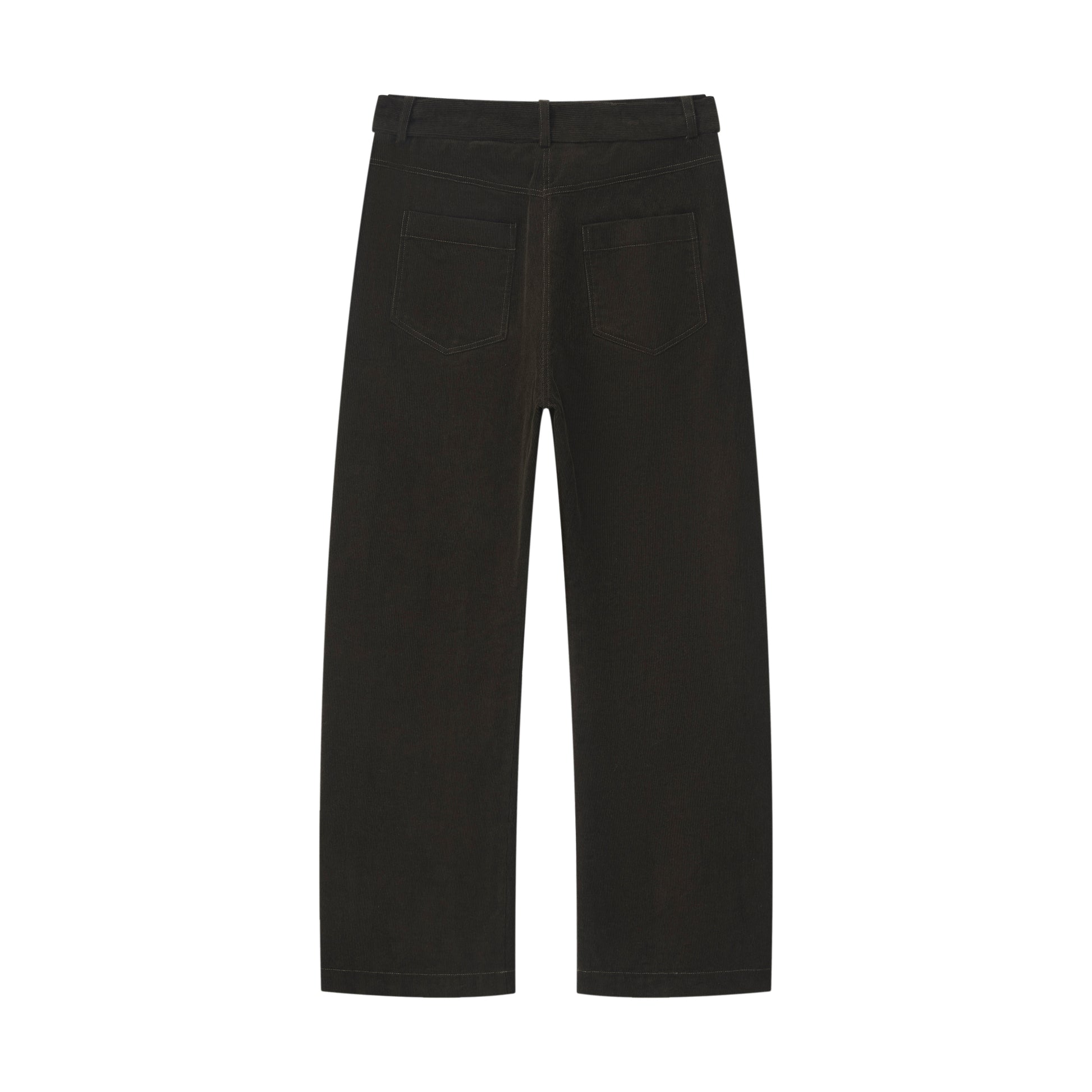CORDUROY BELT TROUSERS