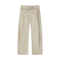 CORDUROY BELT TROUSERS