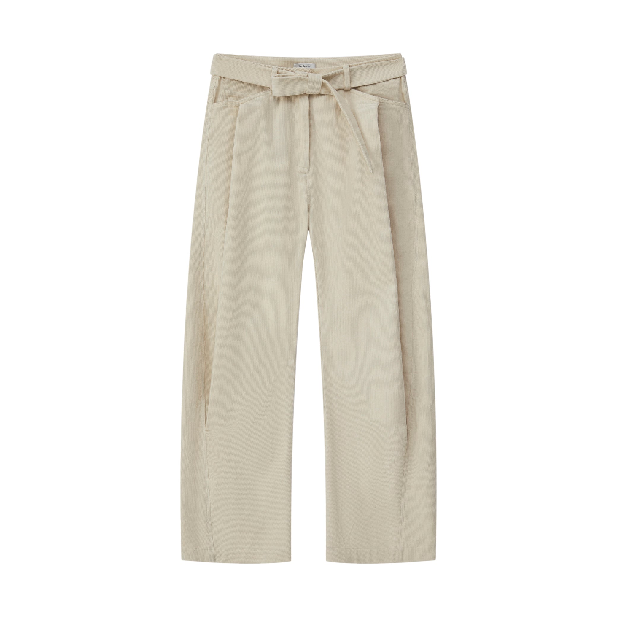 CORDUROY BELT TROUSERS