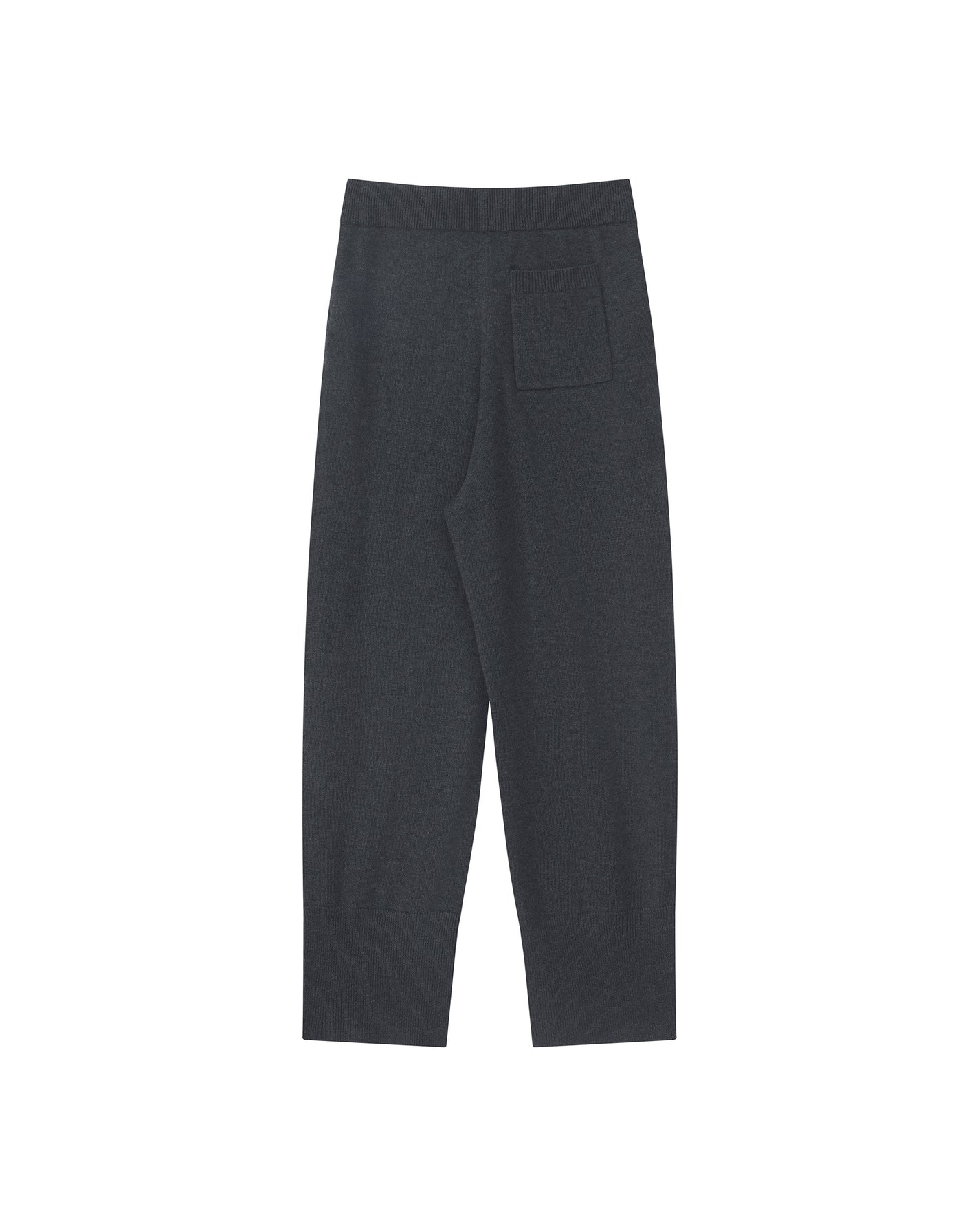 WOOL SILK KNIT JOGGER PANTS