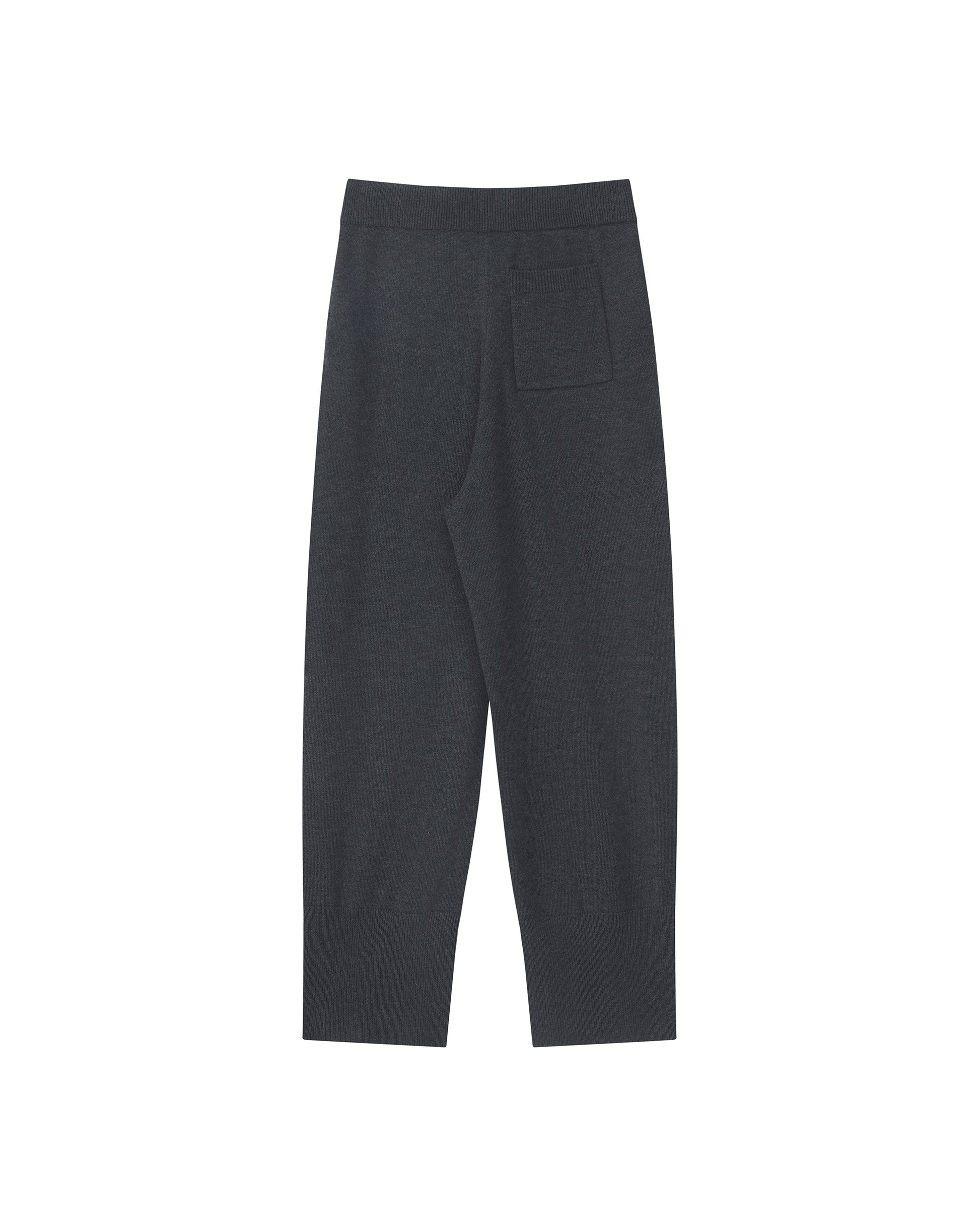 WOOL SILK KNIT JOGGER PANTS