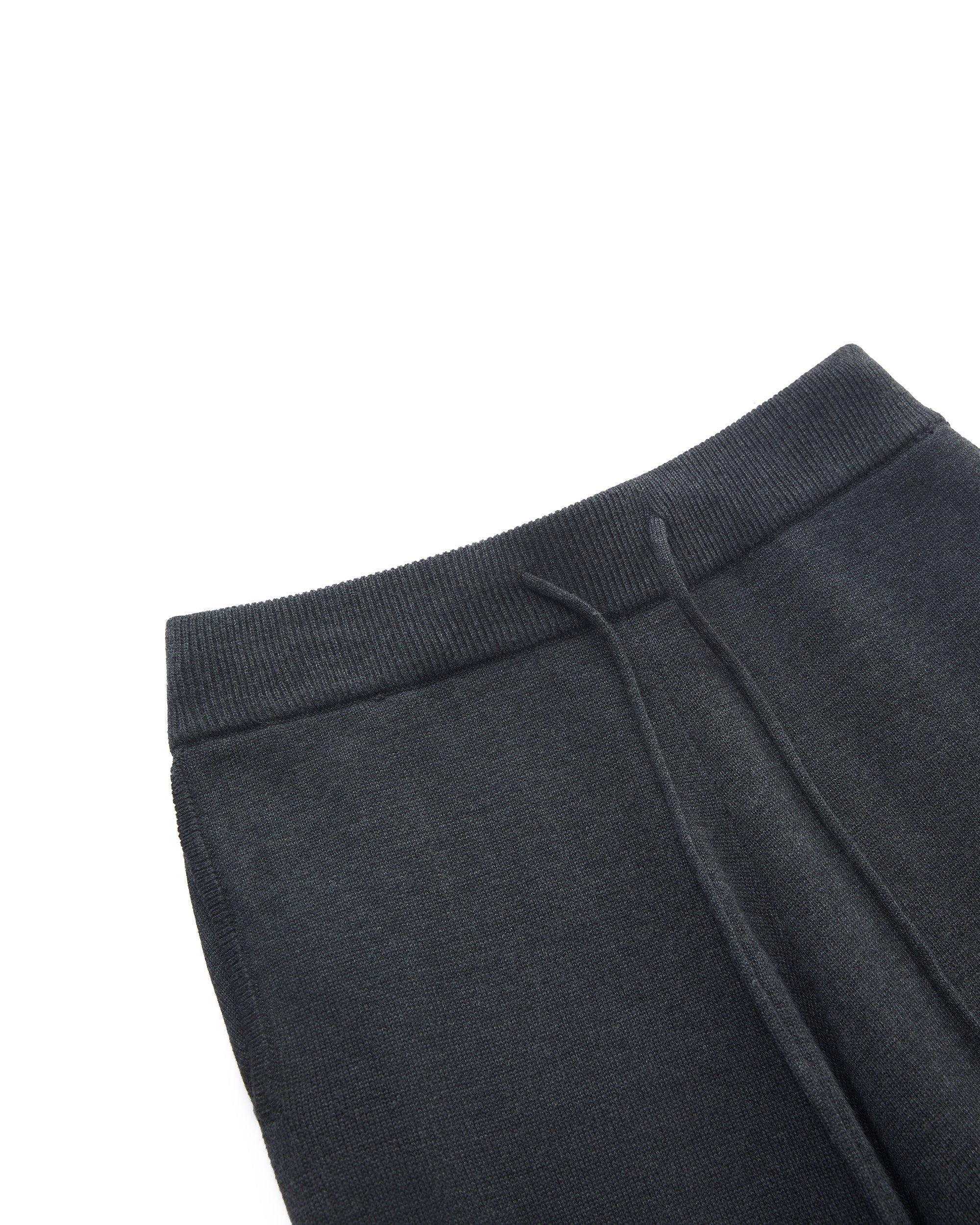 WOOL SILK KNIT JOGGER PANTS