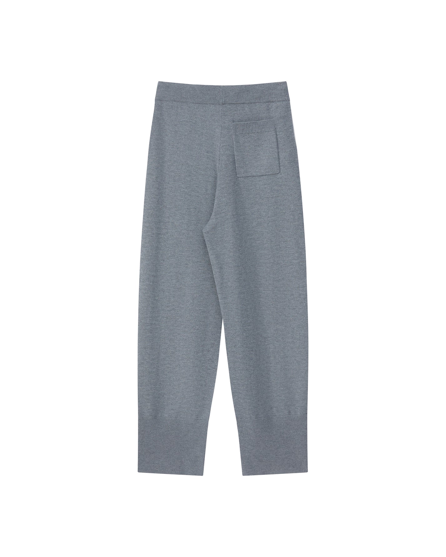 WOOL SILK KNIT JOGGER PANTS