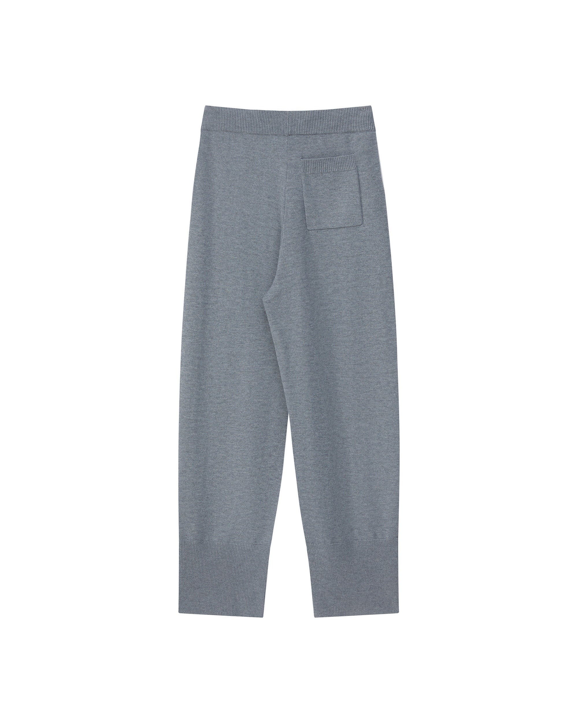WOOL SILK KNIT JOGGER PANTS