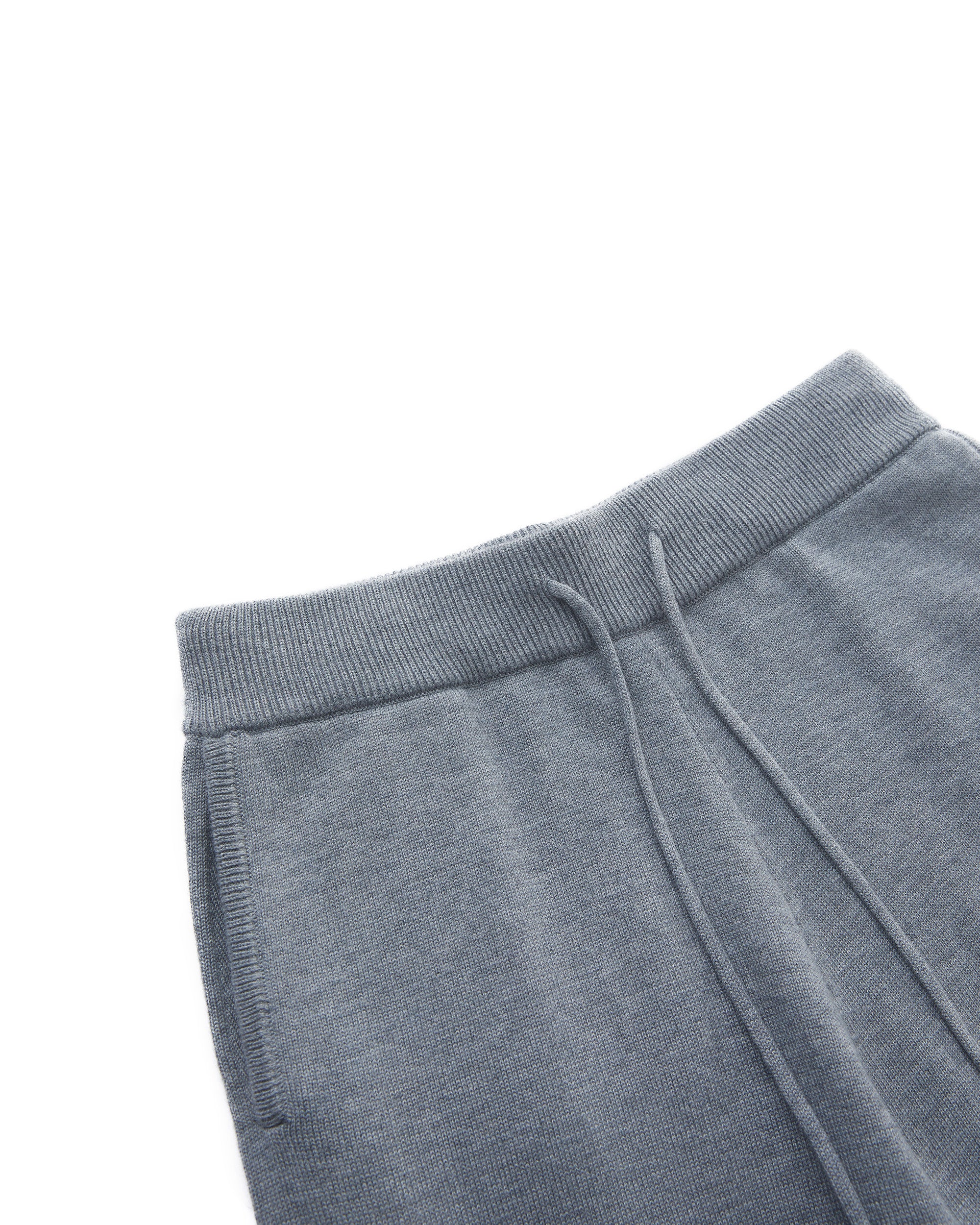 WOOL SILK KNIT JOGGER PANTS