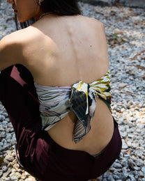 LUMI PRINT MODAL-BLEND SCARF