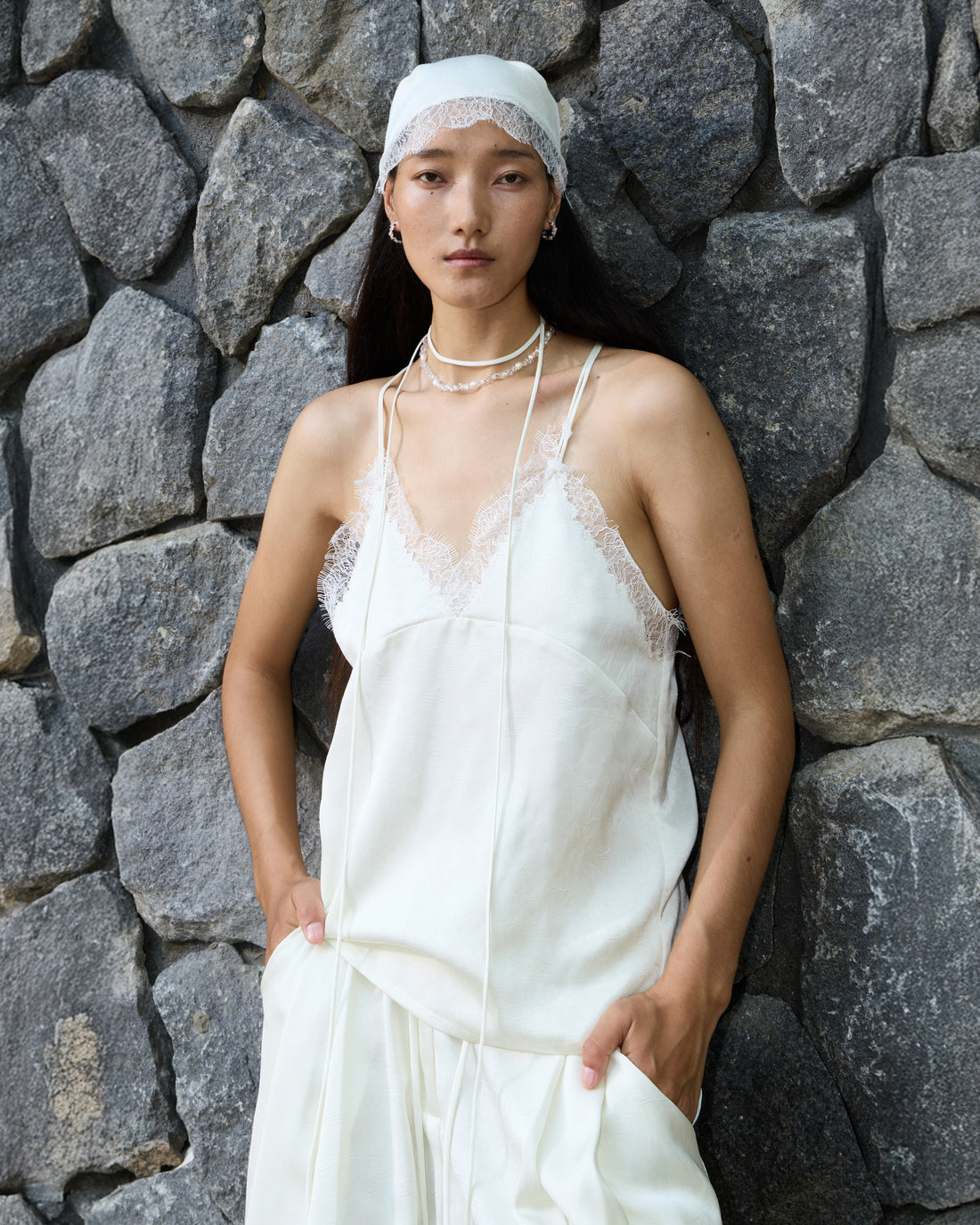 LACE HEADSCARF