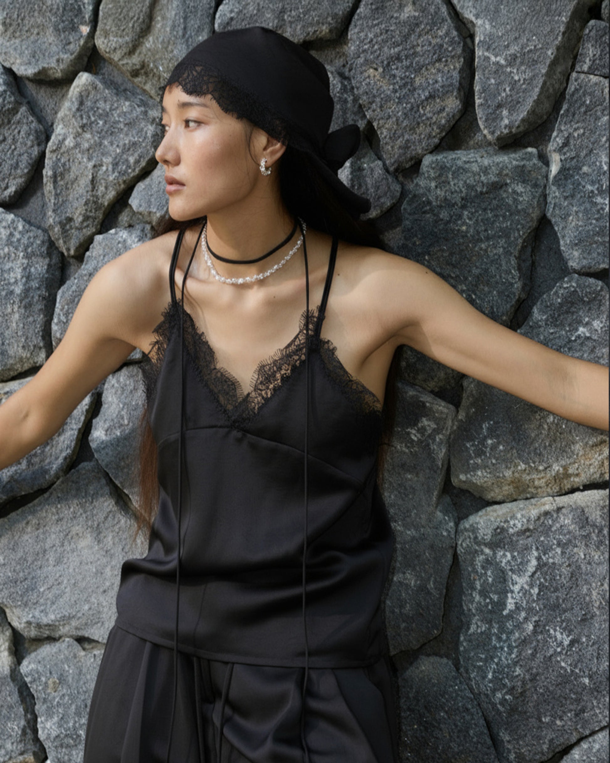 LACE HEADSCARF