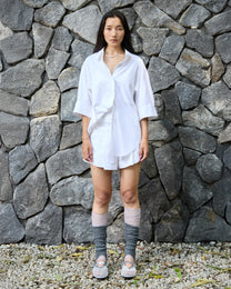 SHAPED ELBOW SLEEVE SHIRT