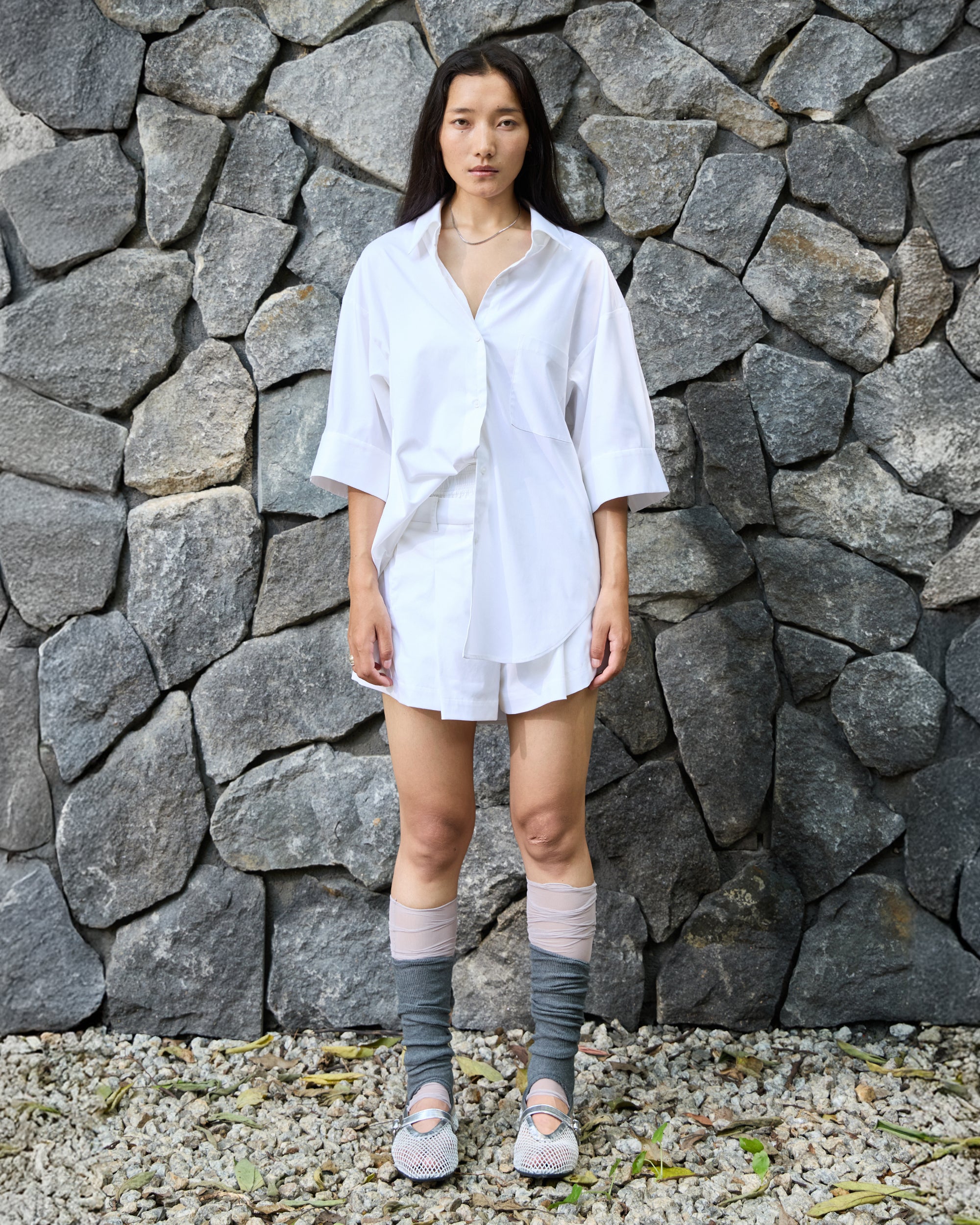 SHAPED ELBOW SLEEVE SHIRT