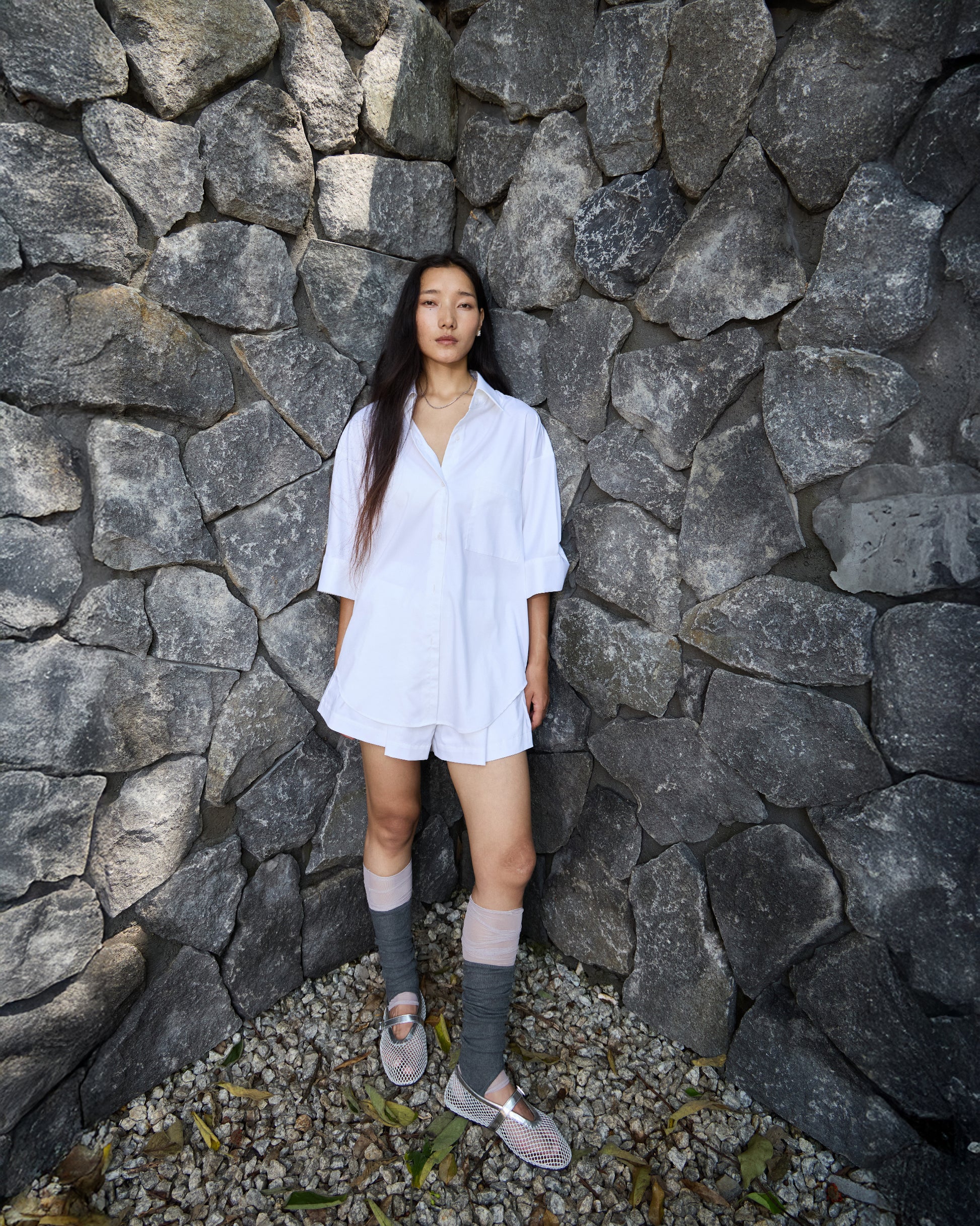 SHAPED ELBOW SLEEVE SHIRT