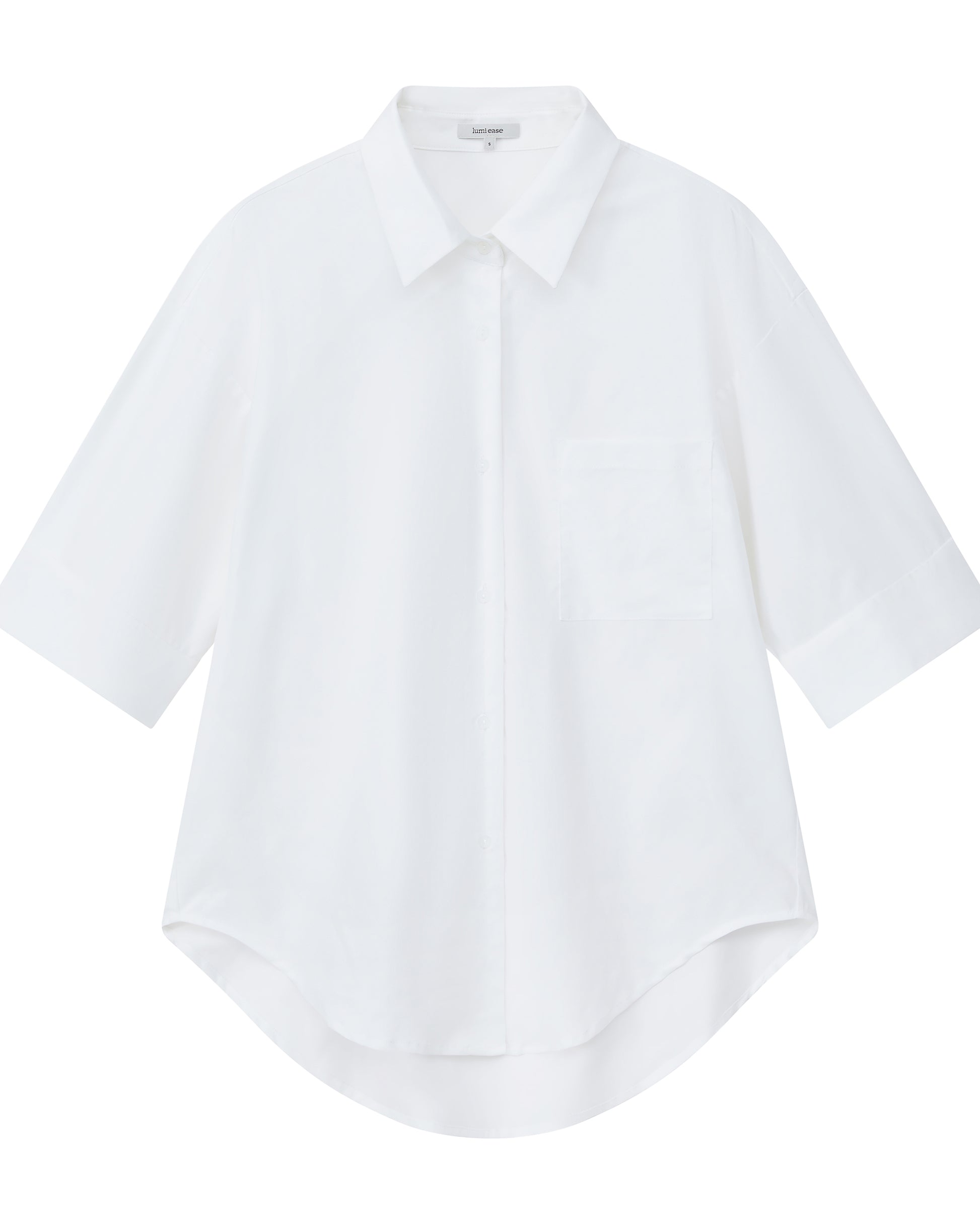 SHAPED ELBOW SLEEVE SHIRT
