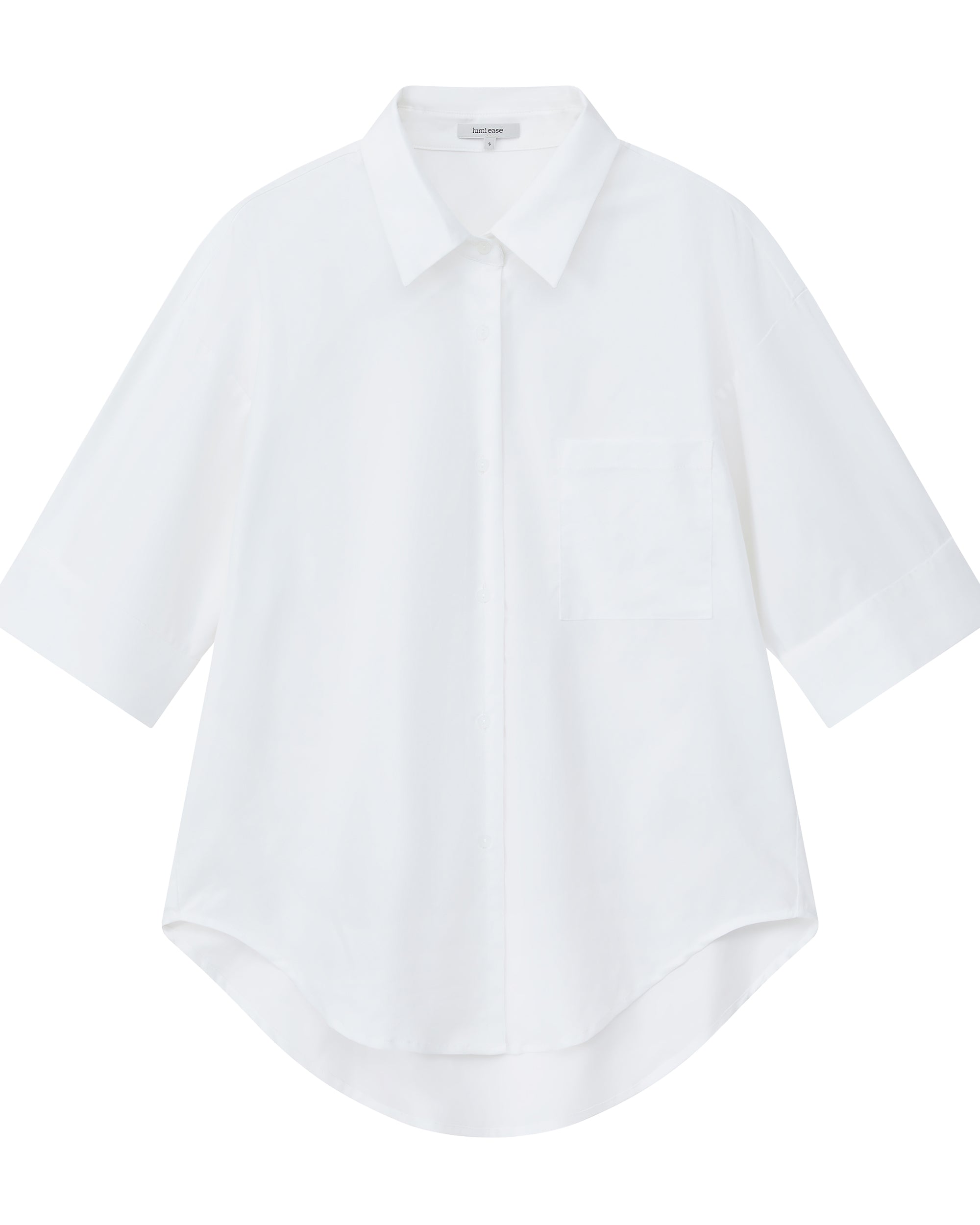 SHAPED ELBOW SLEEVE SHIRT