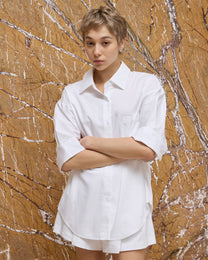 SHAPED ELBOW SLEEVE SHIRT