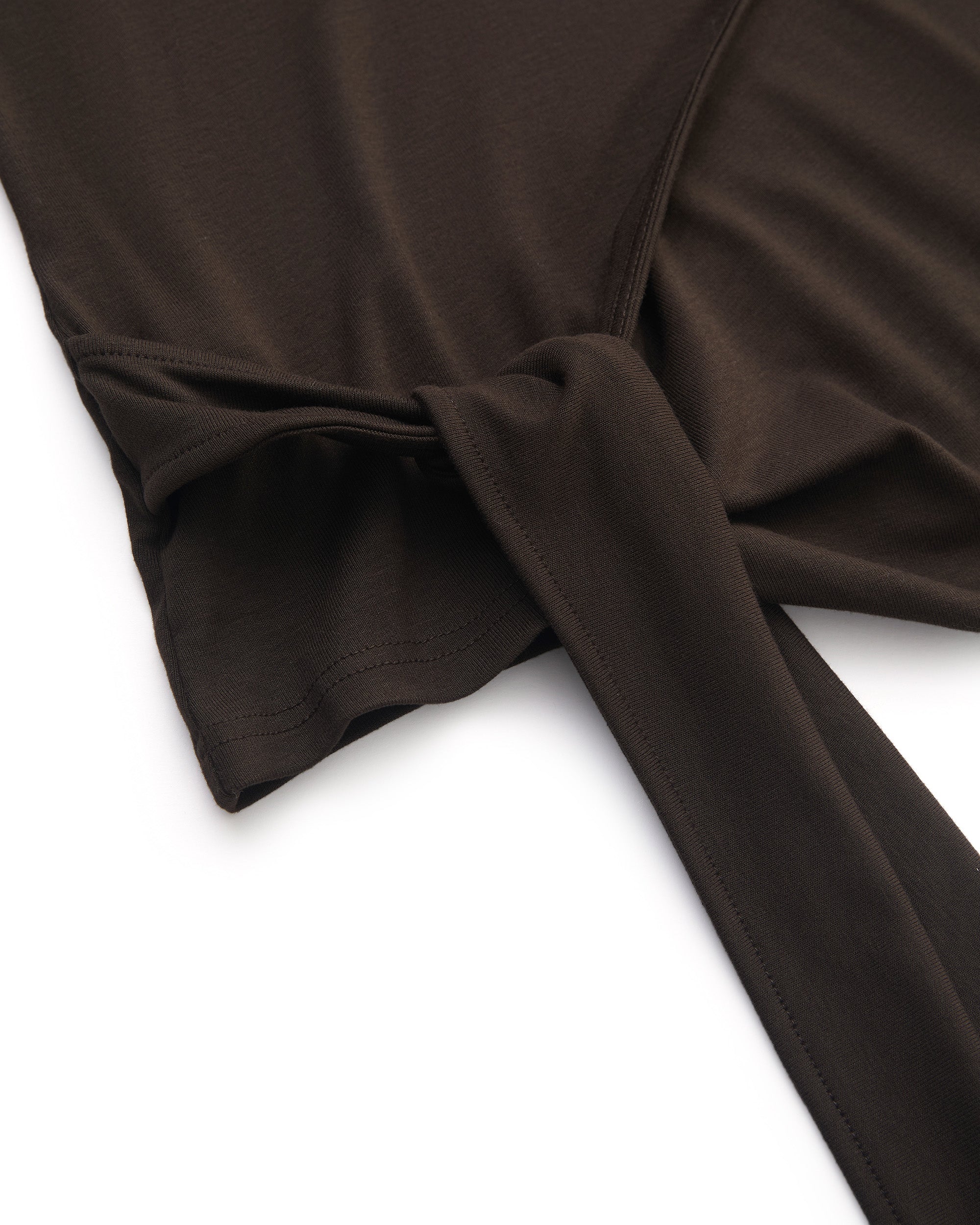 DRAPED TIE-STRAP TOP