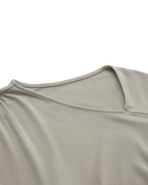 DRAPED TIE-STRAP TOP