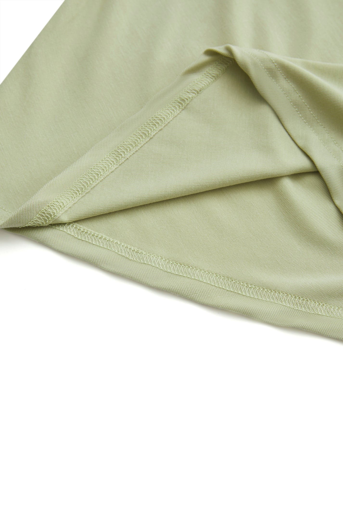 TWISTED MOCK NECK TOP