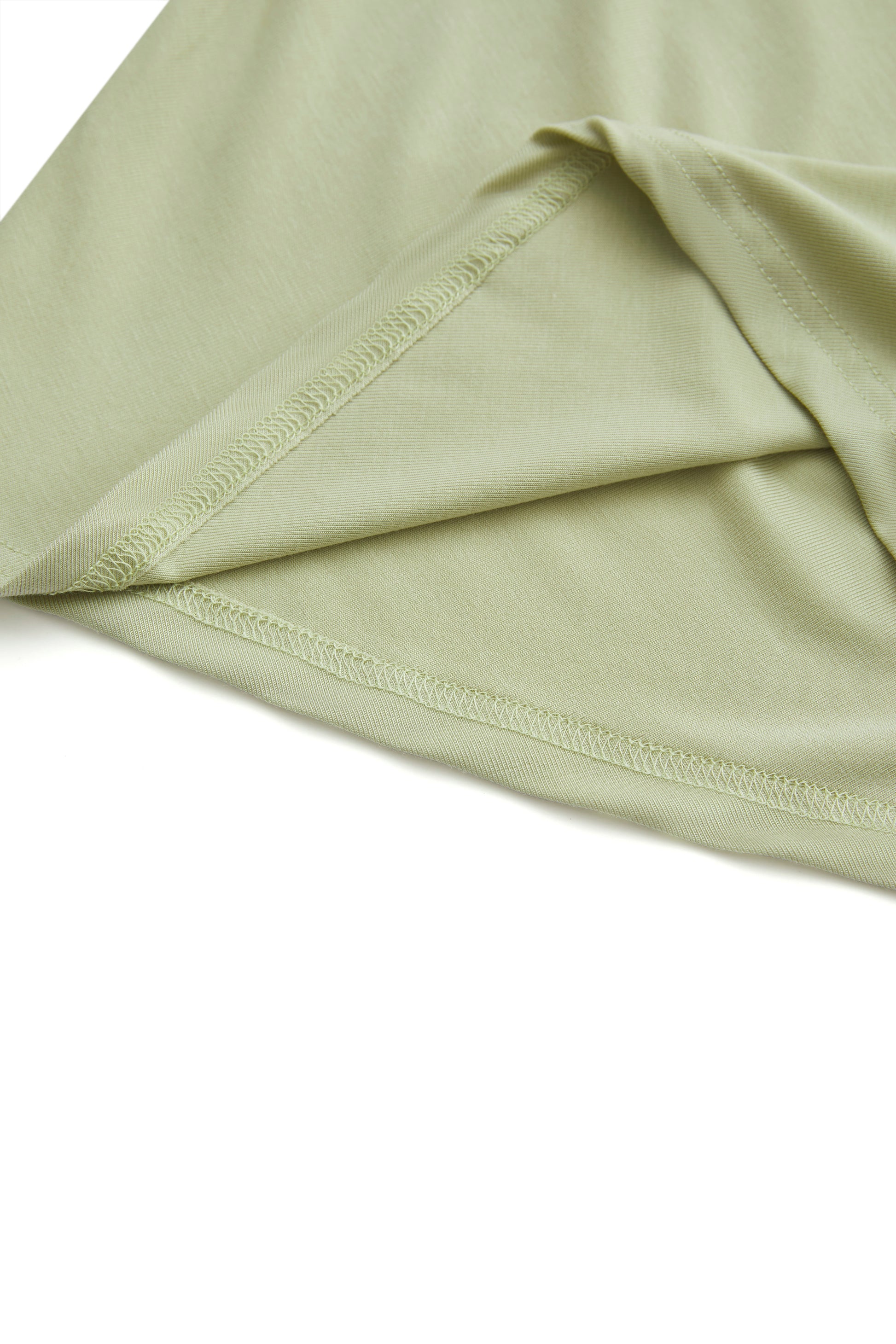 TWISTED MOCK NECK TOP