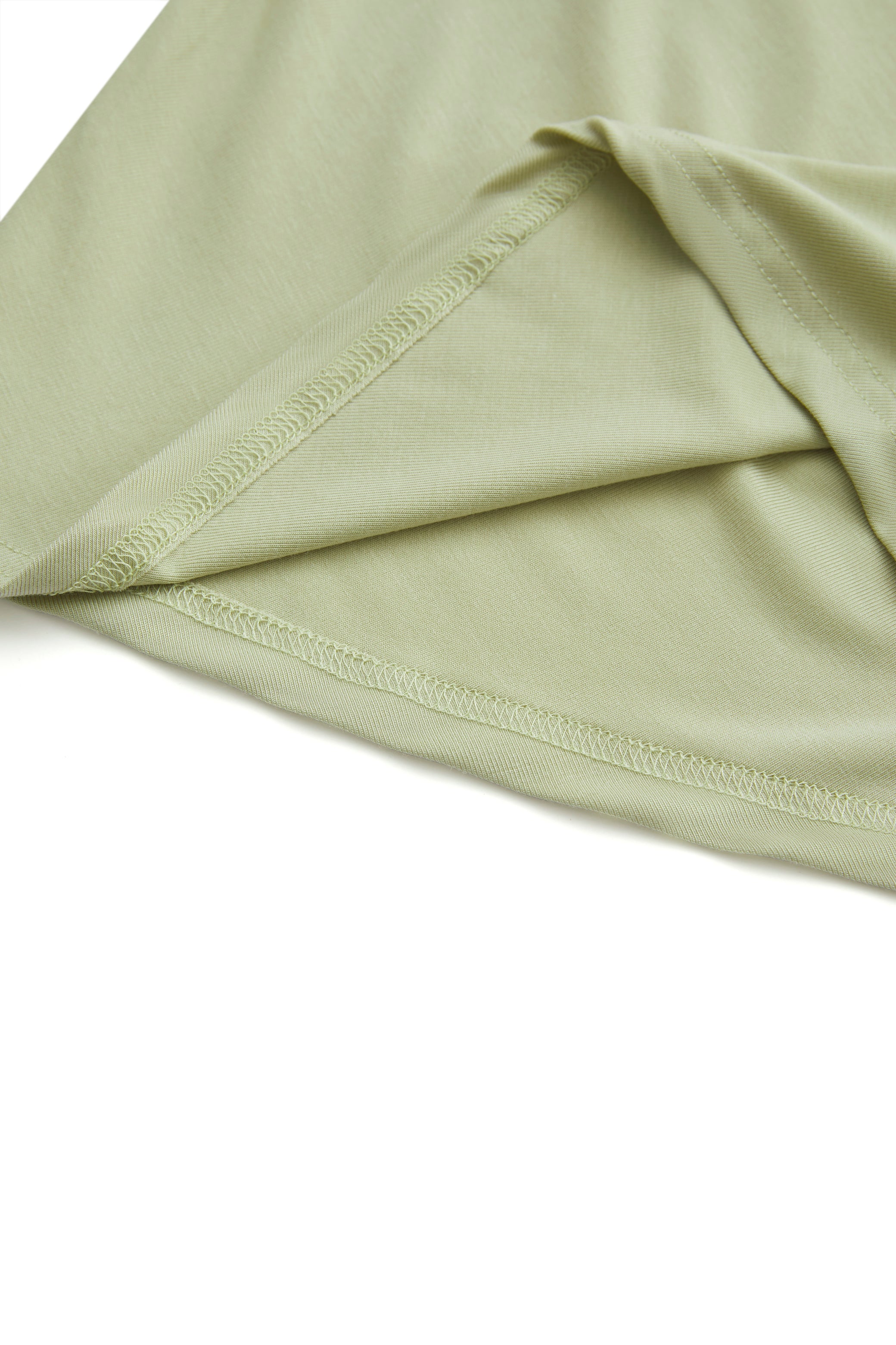 TWISTED MOCK NECK TOP