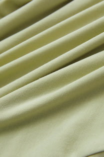 TWISTED MOCK NECK TOP