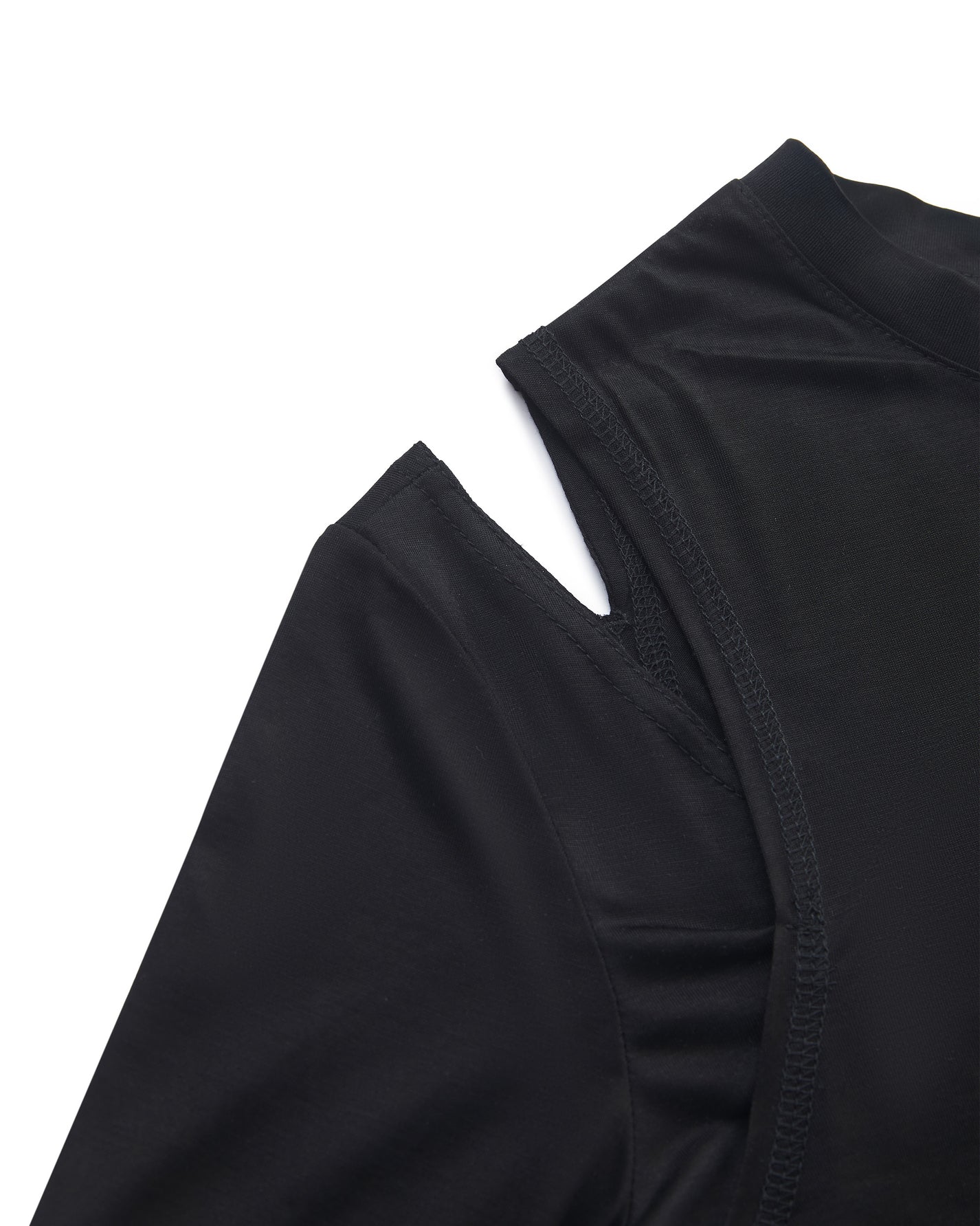 CUT-OUT SHOULDER BASE LAYER