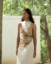 SILK HALTER VEST