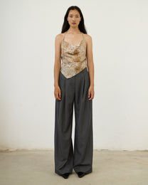 SILK HALTER VEST