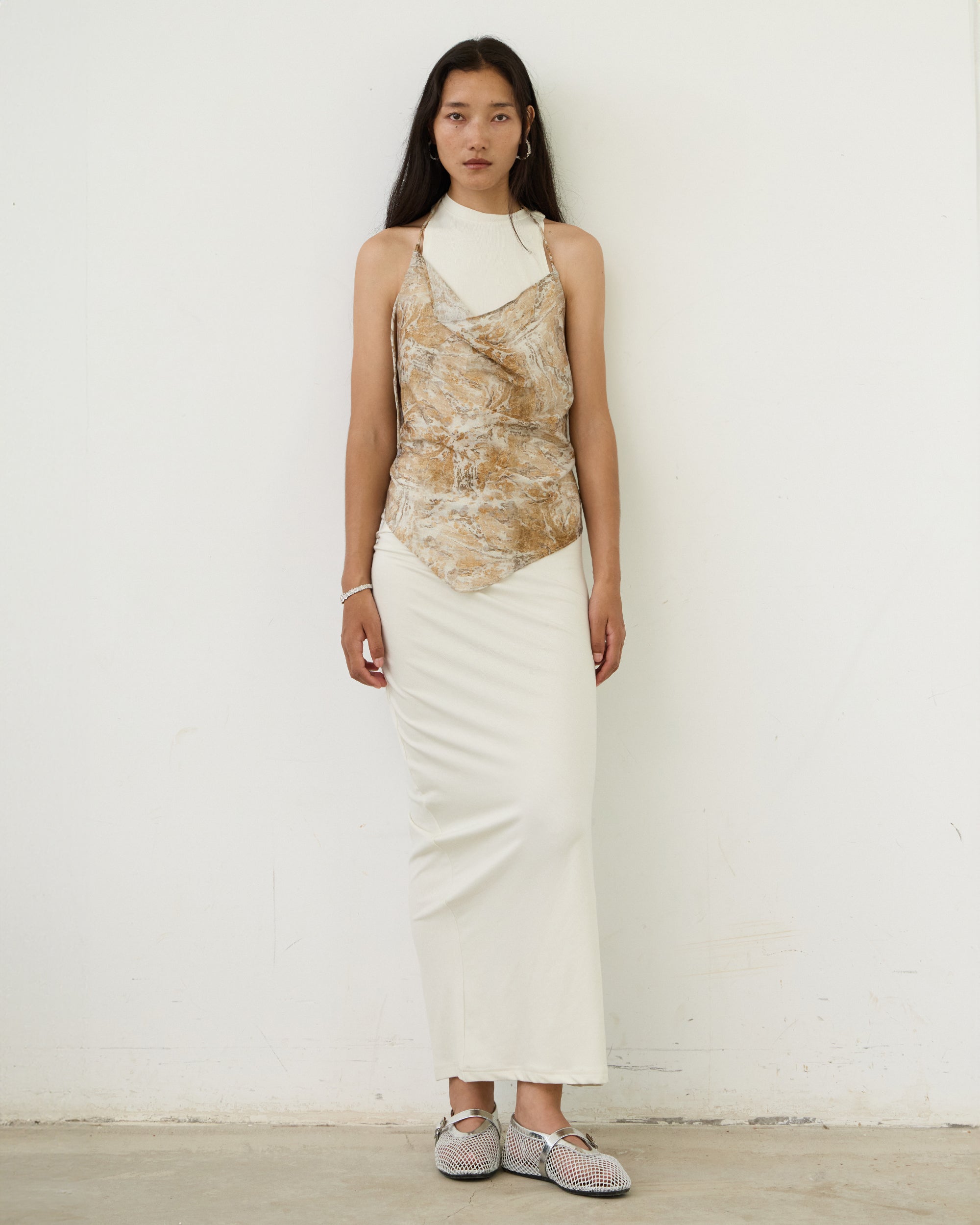 SILK HALTER VEST
