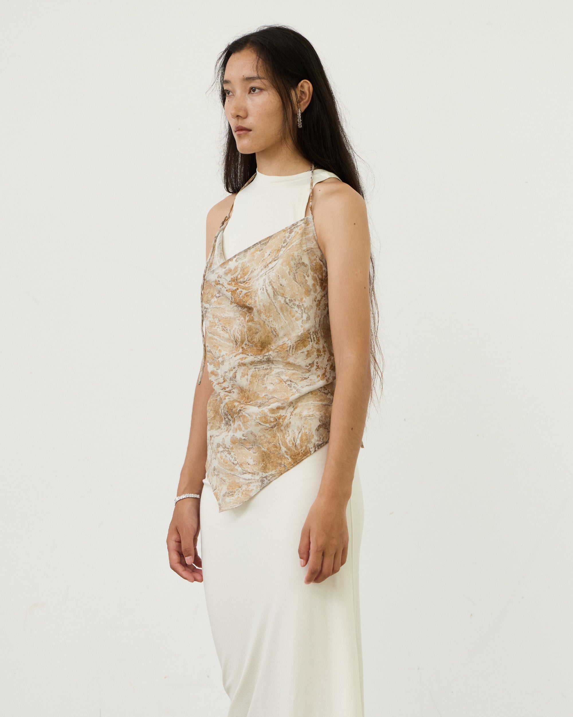 SILK HALTER VEST