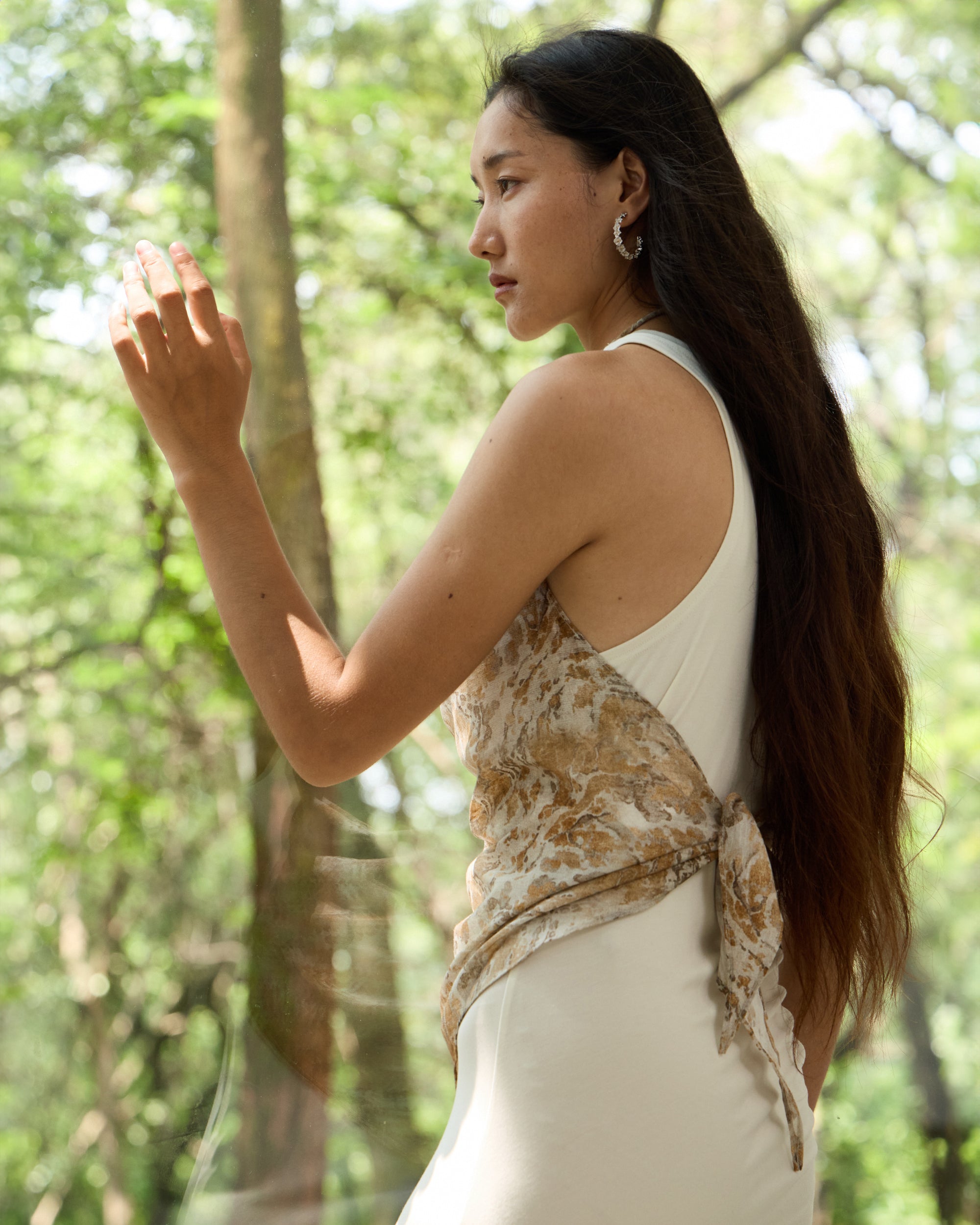 SILK HALTER VEST