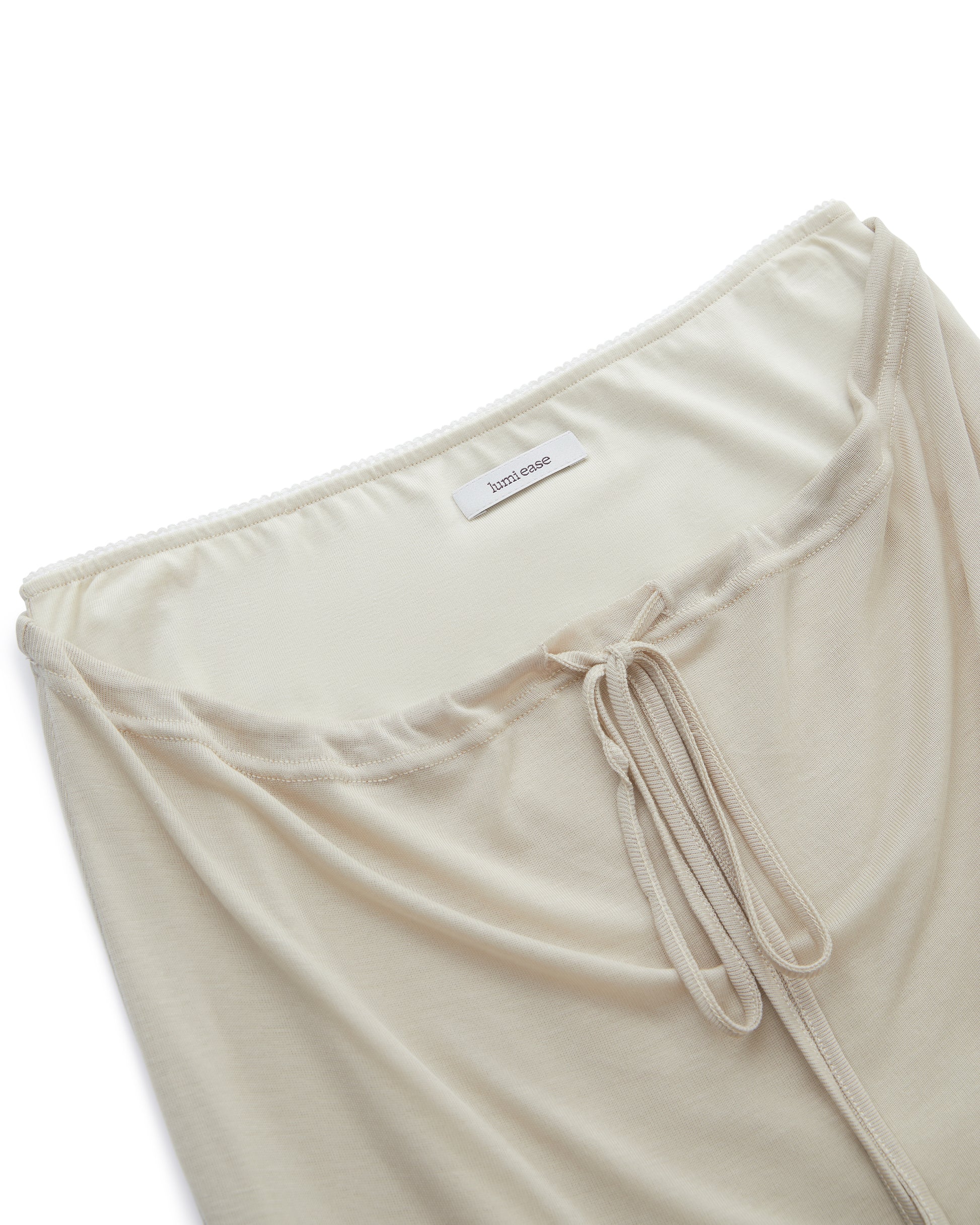 DOUBLE LAYER SHEER SKIRT