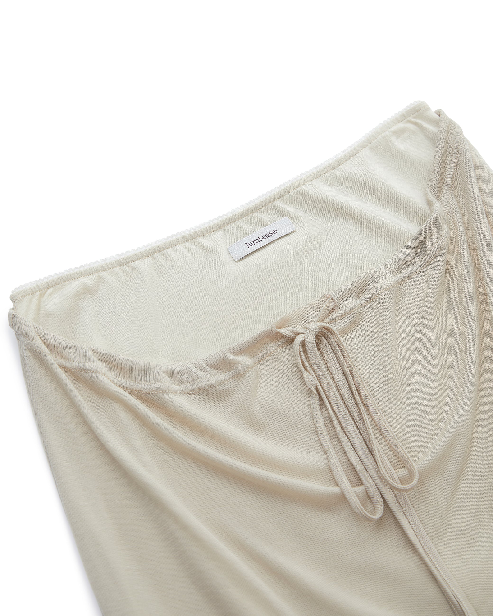 DOUBLE LAYER SHEER SKIRT