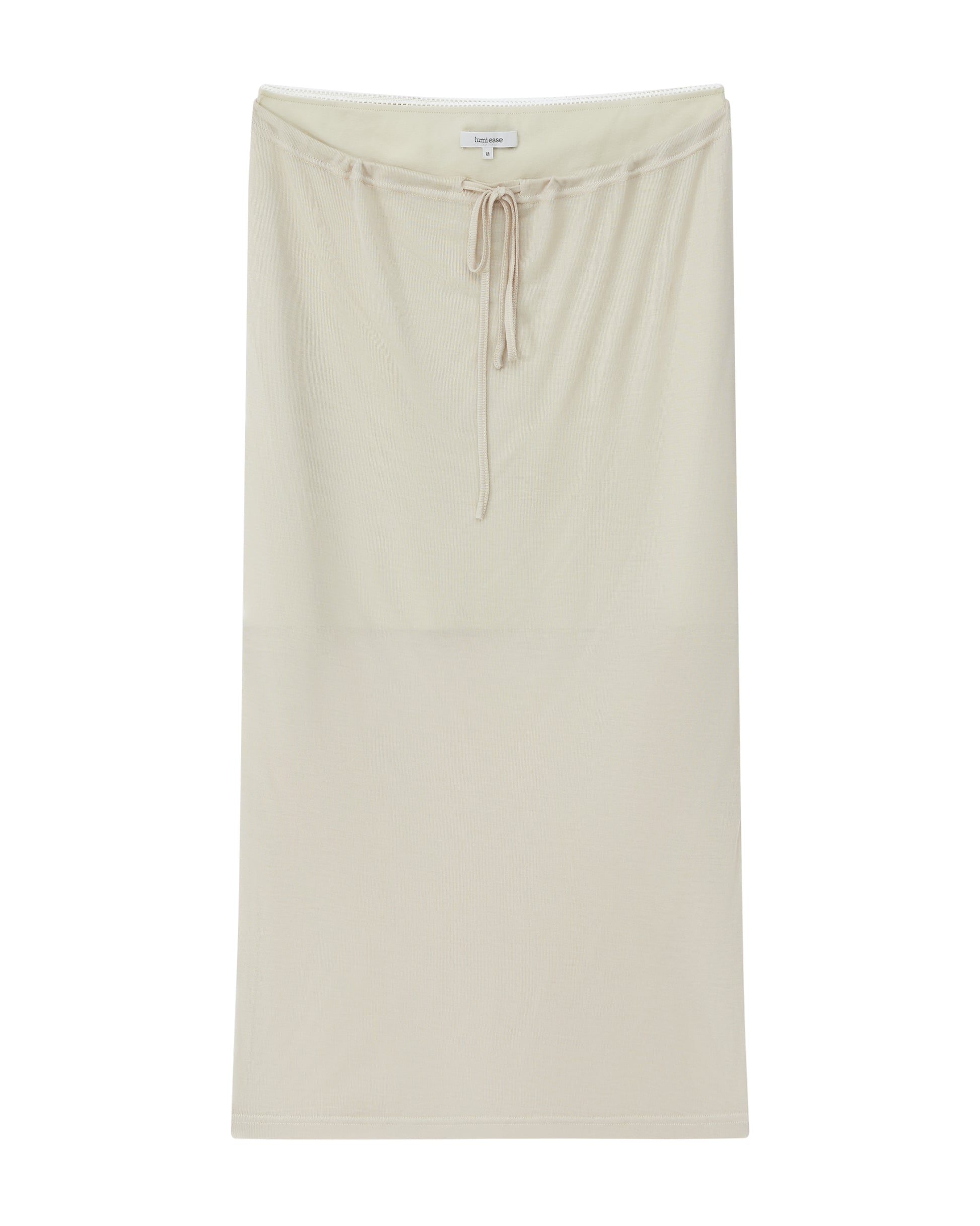 DOUBLE LAYER SHEER SKIRT