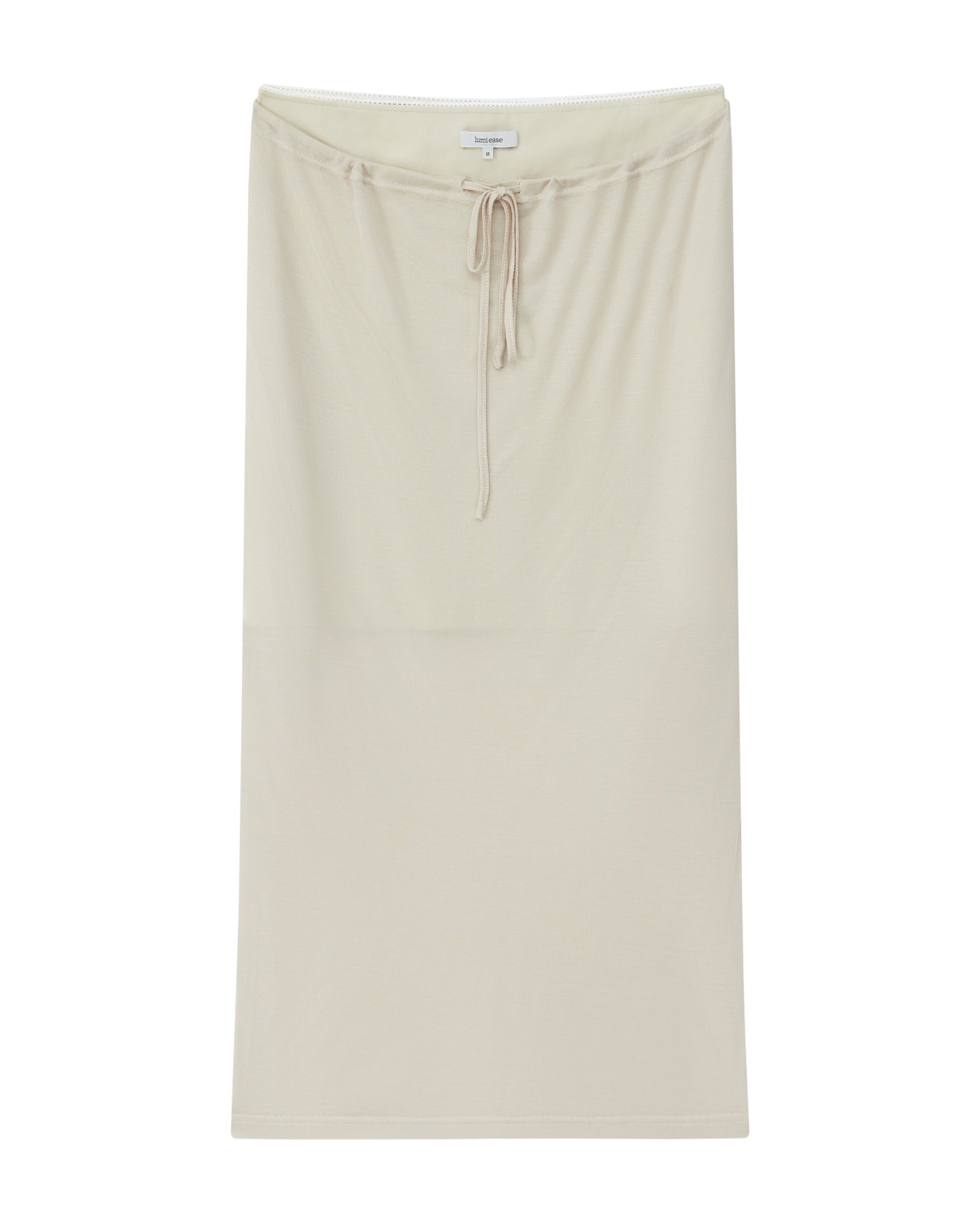 DOUBLE LAYER SHEER SKIRT