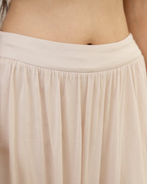 Twist Sheer Skirt-Pants