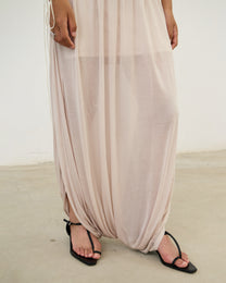 Twist Sheer Skirt-Pants