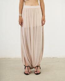 Twist Sheer Skirt-Pants