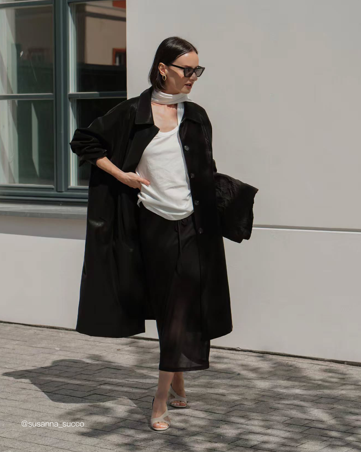 DOUBLE LAYER SHEER SKIRT