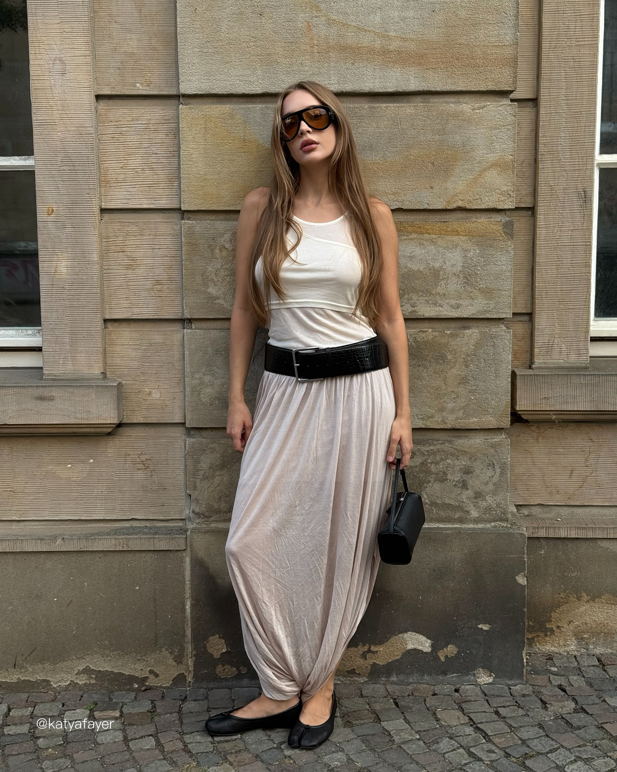 TWIST SHEER SKIRT PANTS