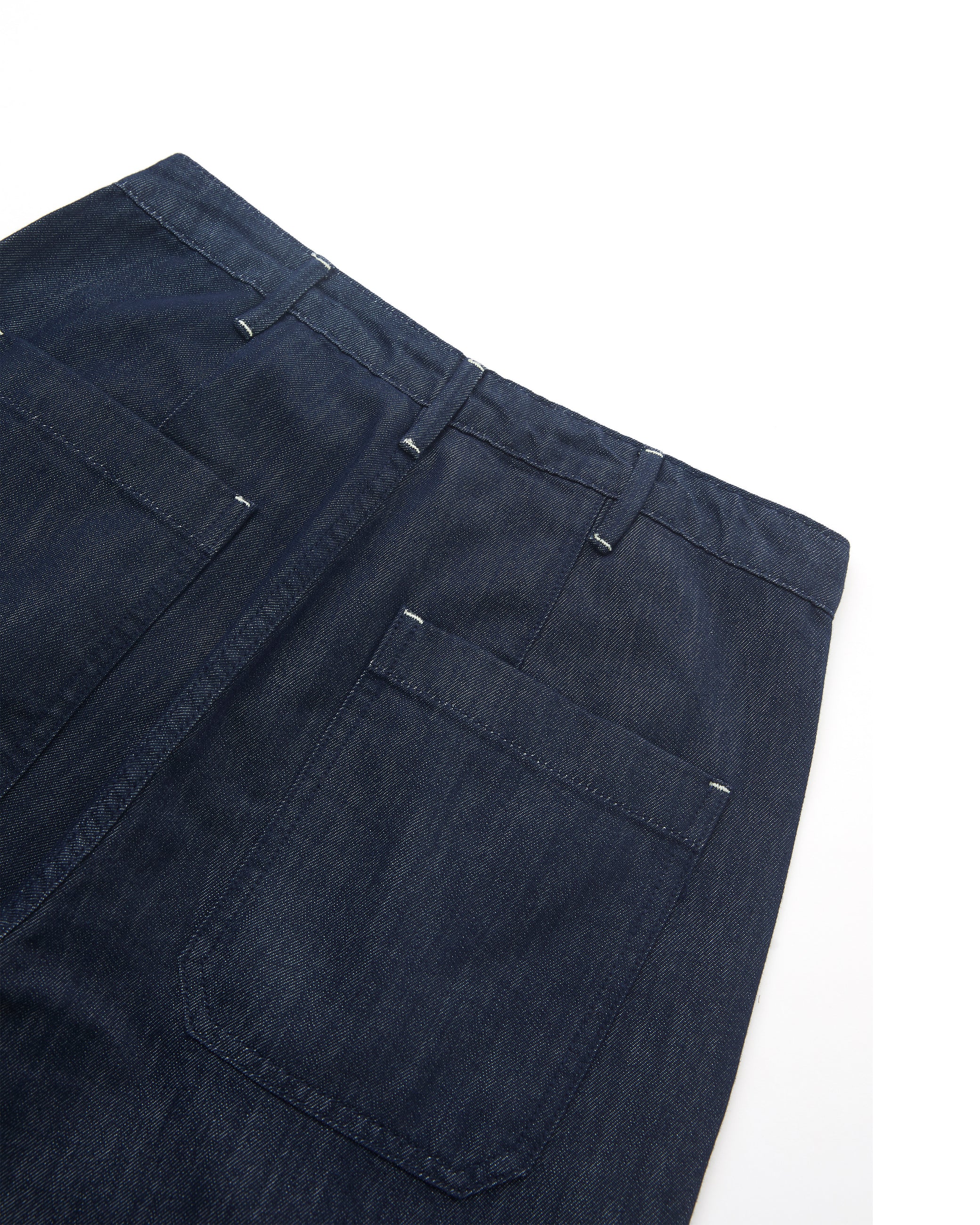 DOUBLE PLEATS TENCEL JEANS
