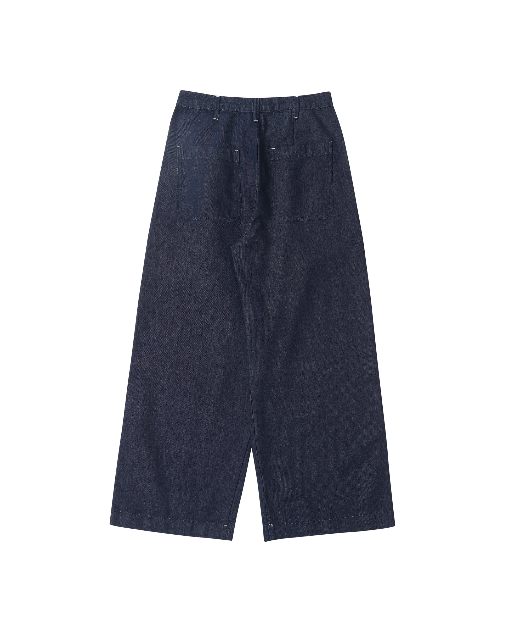 DOUBLE PLEATS TENCEL JEANS