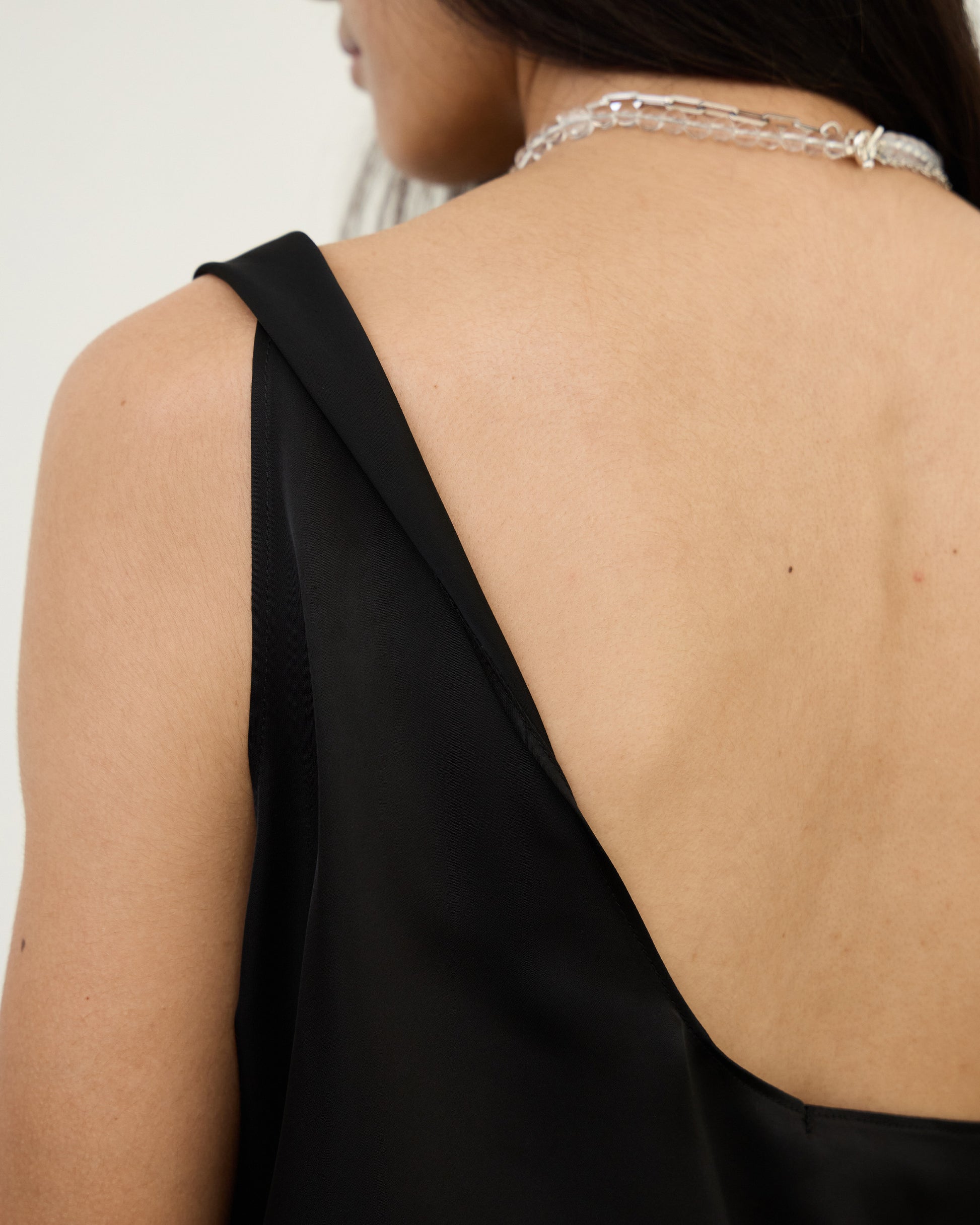 LACE ONE-SHOULDER TOP