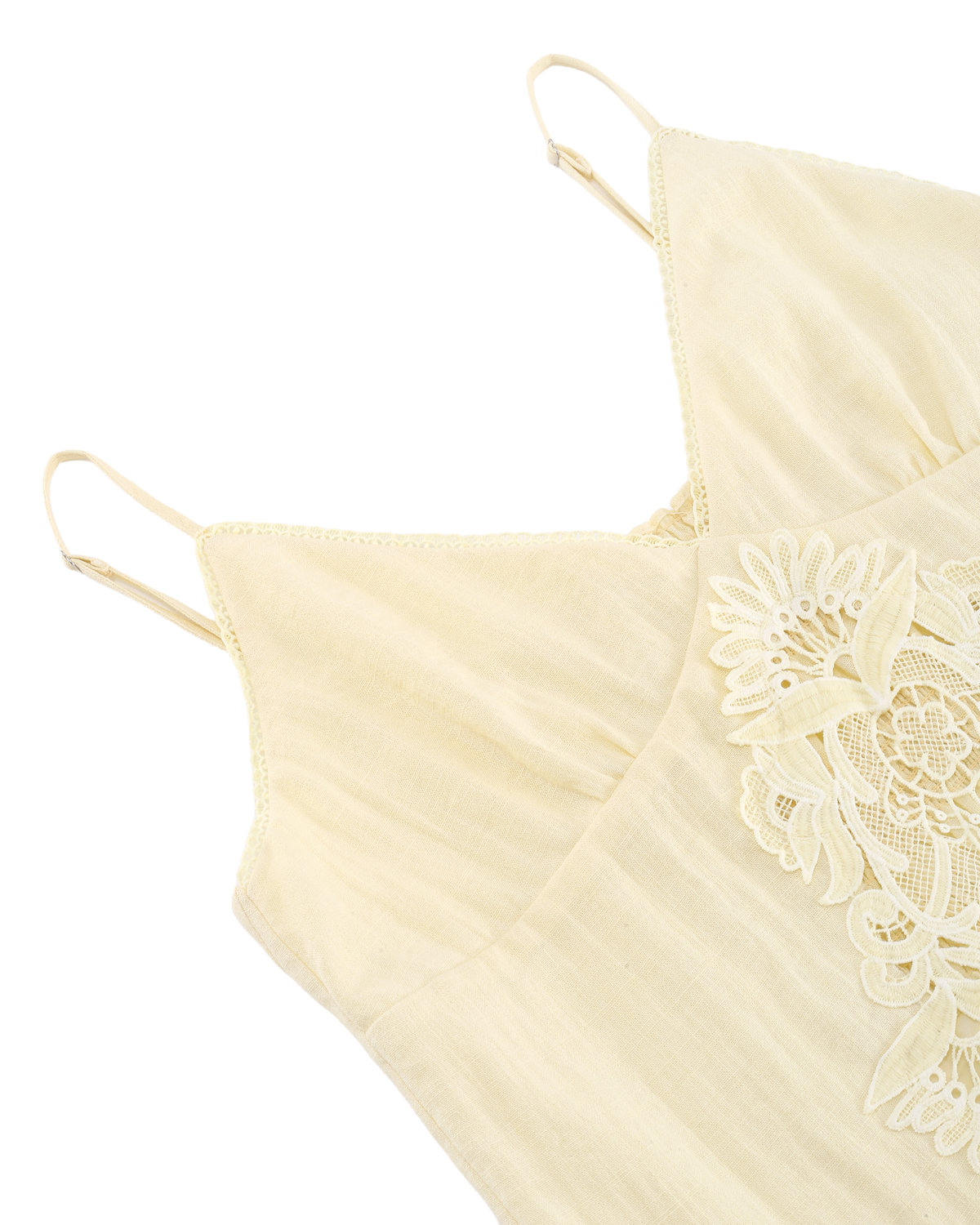 VINTAGE OPENWORK LACE CAMI DRESS
