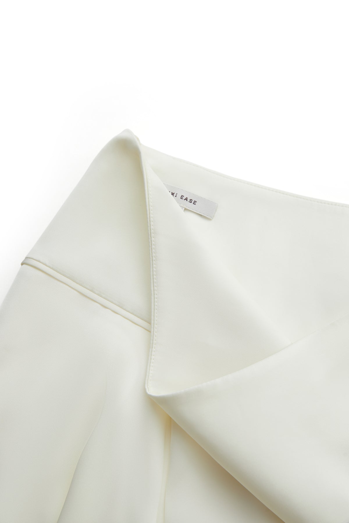 DRAPED EMBROIDERED ASYMMETRIC SKIRT